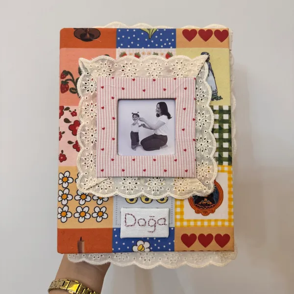 Kişiye özel anı defteri örneği: Patchwork Tales