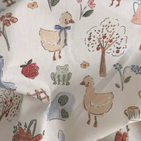 Duck Farm: anı defteri ön kapak kumaşı