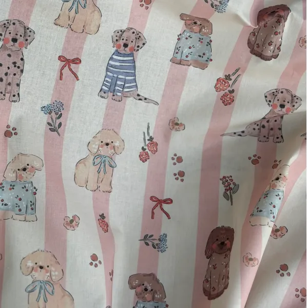 Puppy - Pink: anı albümü ön kapak kumaşı
